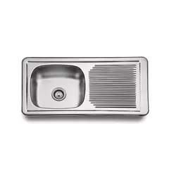 FRATELLI - Lavadero De Acero 94X49 Cm Fratelli Nuevo