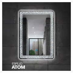 STONE - ESPEJO LED TACTIL MOD ATOM SIN SENSOR