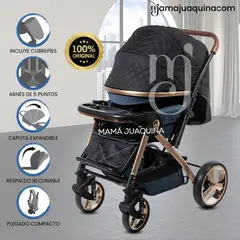 CONFORT - Coche Cuna de Lujo «ALÉN» Blue