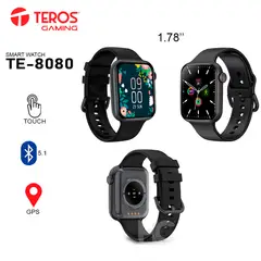 TEROS - Smartwatch TE-8080 Negro Bluetooh GPS