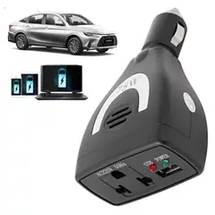 GENERICO - Inversor de Corriente para Auto de 12v A 220v Usb 75W