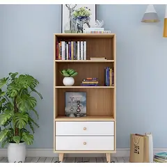 GENERICO - LIBRERO ZOE - LA CASA DEL MUEBLERO - ROVERE CON BLANCO