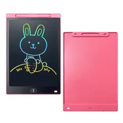 GENERICO - TABLET PIZARRA MÁGICA DIBUJO LCD 16 PULGADAS ROSADO MEDIANO