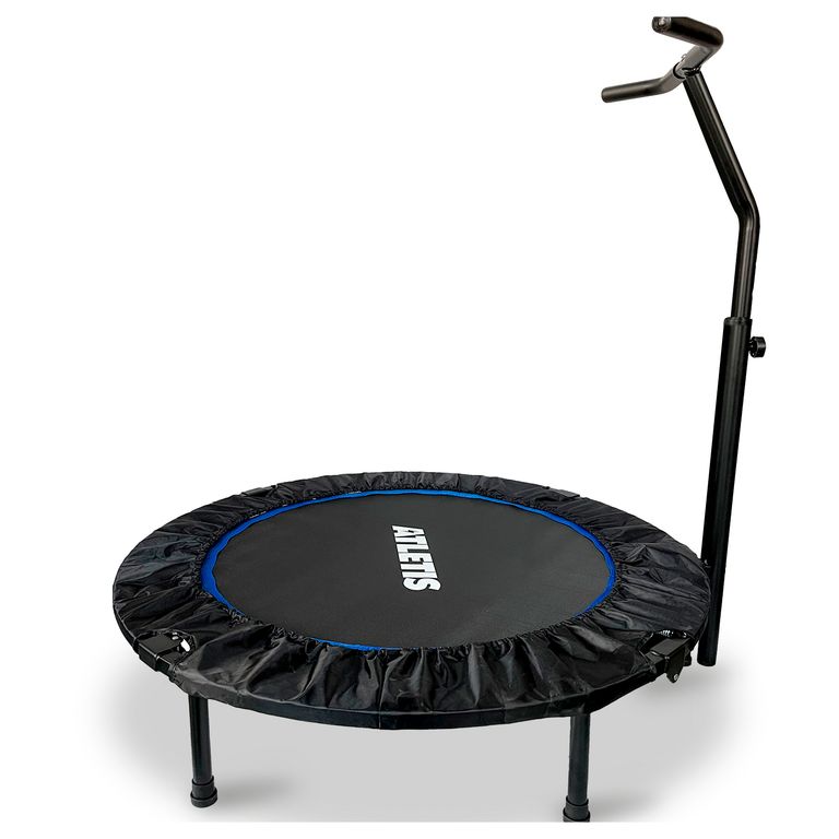 Trampolín Con Barra 102CM Azul