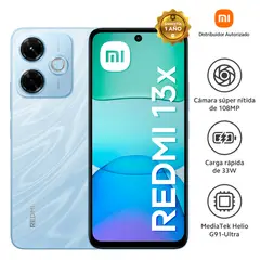XIAOMI - CELULAR REDMI 13X 8GB 256GB SILK BLUE