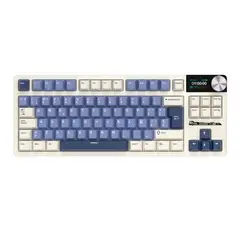 ROYAL KLUDGE - - Teclado S85 Wireless TKL Horizon Blue Switch Cloud