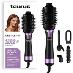 TAURUS - Cepillo Modeador 5 en 1 Mod. Air Style Pro
