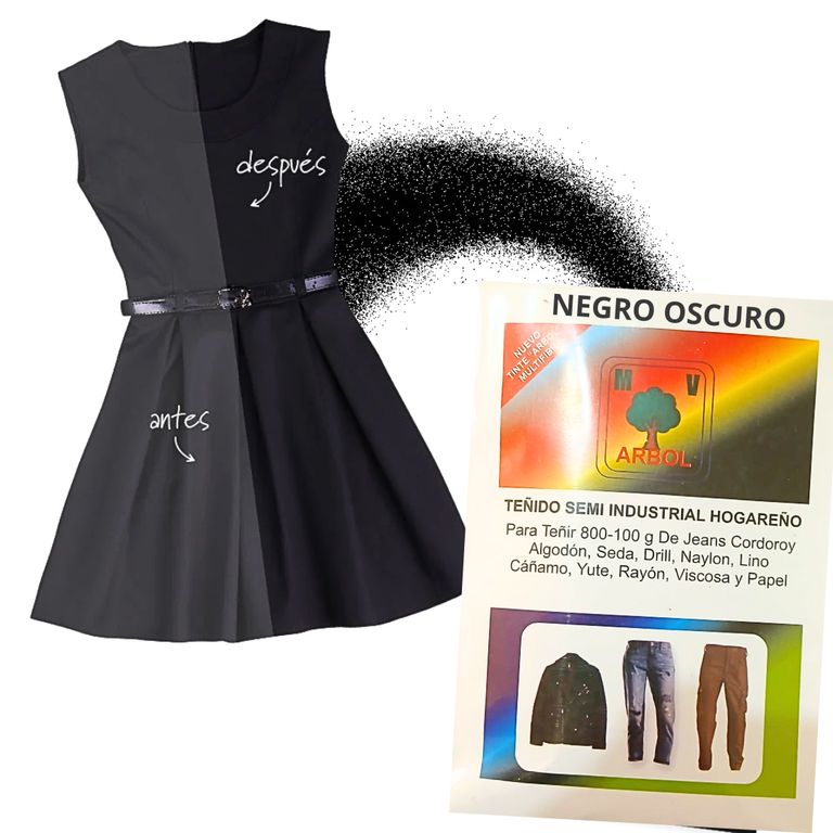 Tinte en polvo renovar jean zapatillas ropa algodón lona x2und