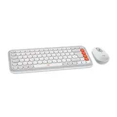 LOGITECH - Pop Icon Combo - Spanish - Blanco