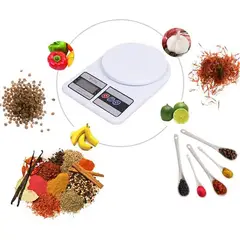 EVERSO - Bascula Digital Gramera Para Cocina Para Alimentos 10kg