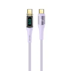 USAMS - Cable celular rápido USAMS TypeC a TypeC 100w Digital 120cm