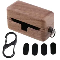 GENERICO - Funda case de madera para audifono sony wf-1000xm4