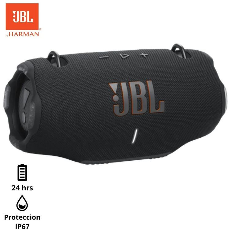 Parlante Bluetooth JBL Xtreme 4 Portátil Extra Bass Pro IP67 Negro