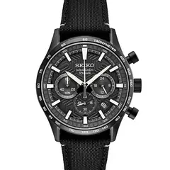SEIKO - Reloj Essentials Coleccion Cronografo Acero inox Japones SSB417