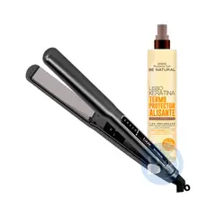 LIZZE - Combo Alisadora EXTREME de 29 mm y Protector Térmico Be Natural