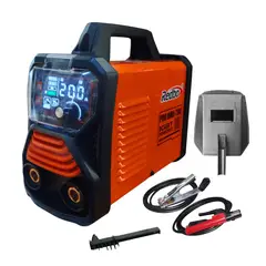 REDBO - MÁQUINA SOLDADORA INVERTER MMA 200 AMP MÁS ACCESORIOS