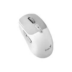GENIUS - Mouse Nx-8080s Dual WirelessBluetooth Silent 7-Bot Blanco