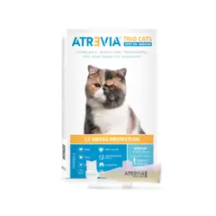 ATREVIA - Antipulgas para gato Trio 2 .9 - 6 .25 Kg x1 Pipeta