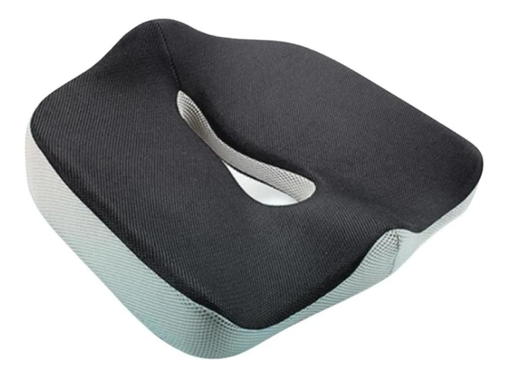 Cojín Ortopédico De Asiento Lumbar Antideslizante Oficina