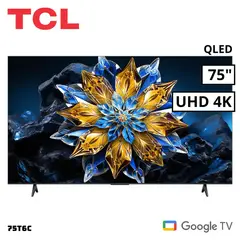 TCL - Televisor TCL QLED 75 UHD 4K Smart TV 75T6C