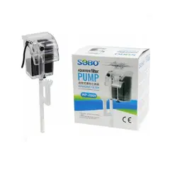 SOBO - Filtro tipo mochila para peceras y acuarios WP-206H