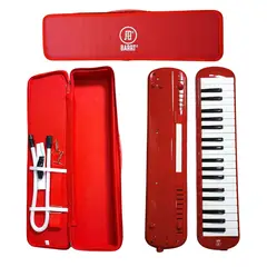 GENERICO - Melódica Barrt Rojo de 32 Teclas con Estuche