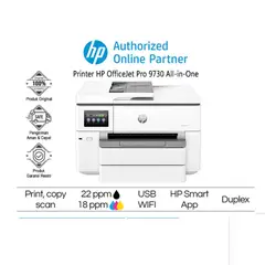 HP - Impresora Multifuncional OfficeJet Pro 9730 A3 (537P5C)