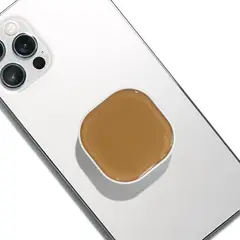GENERICO - Popsocket Cuadrado Beige