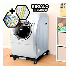 GENERICO - Pack9 Plataforma Duradero en Negro Y+Papel de Regalo