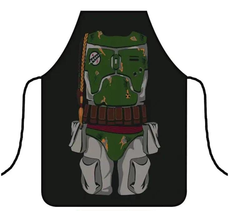 DELANTAL MANDIL STAR WARS MANDALORIANO BOBA FETT