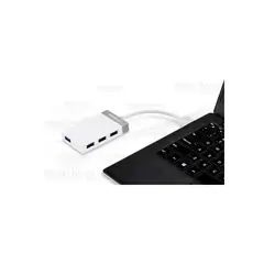 TRENDNET - Hub Usb Tu3-H4E De 4 Puertos Para Pc Y Mac - Conectividad Rápida Y Eficiente