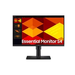 SAMSUNG - Monitor Essential S4 De 22" Full Hd, Ips, 100Hz, Hdmi Y Usb - Negro