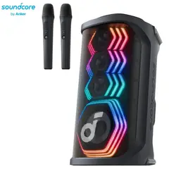 ANKER - Altavoces Soundcore Rave 3S Bluetooth 200W Rms, Batería Recargable, Negro, Usb