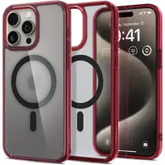 SPIGEN - MagFit Ultra Hybrid - Case para iPhone 15 Pro Max