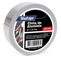 SHURTAPE - Cinta De Aluminio 2 Pulgadas x 50 yds AF-91250