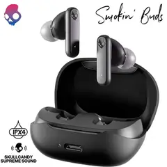 SKULLCANDY - Audífonos Smokin Buds Supreme Sound Bluetooth 5. 2 Black