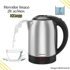 Imaco - Hervidor Eléctrico de Acero Imaco de 2 Lt de 1500W - KE2099