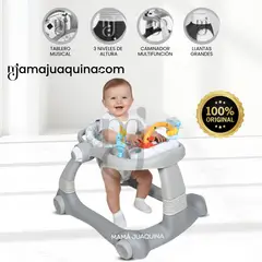 BABY - Andador Musical «BILON II» Edición Limitada Gray