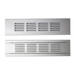 MAS CASA MOBILIARIO Y ACCESORIOS - Rejilla de aluminio para ventilación de 20 cm x 5 cm