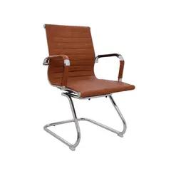 OFIDEAS - Silla De Oficina Fija Interlocutora Boss Color Camel