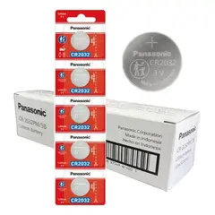 PANASONIC - PILAS CR2032 CAJA X 50 UNIDADES (10 BLISTER X 5 UNID)