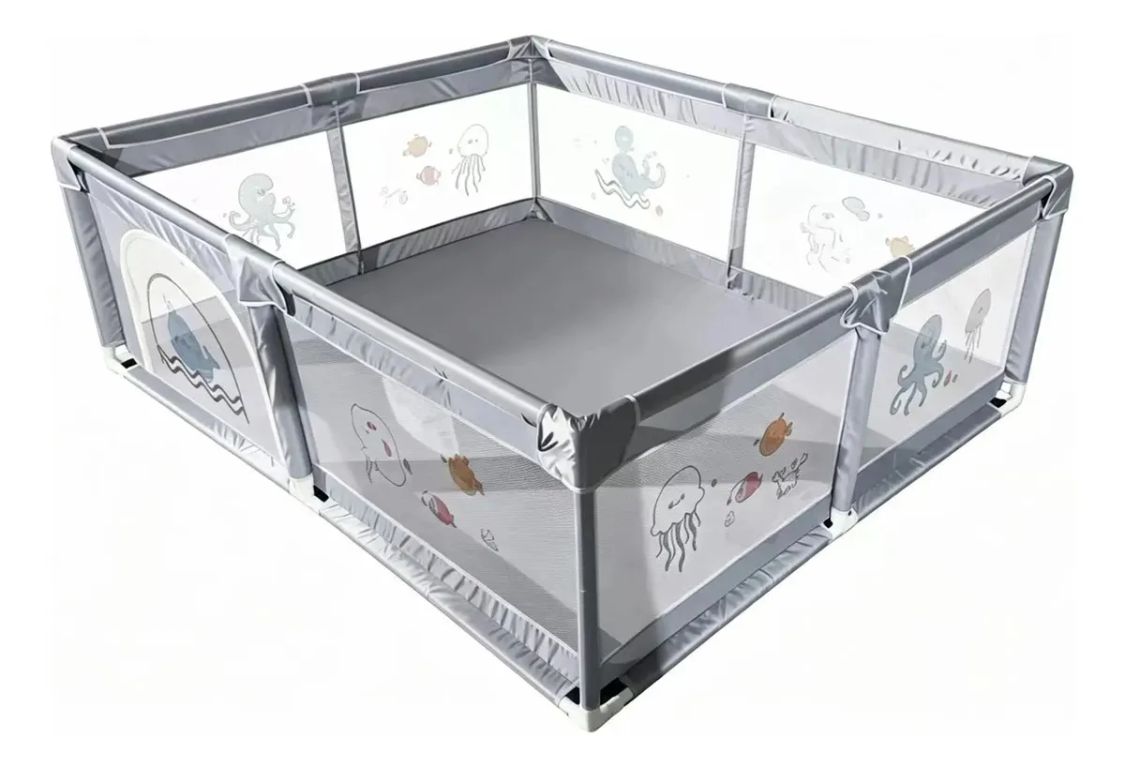 Corral Portátil Para Bebés Y Niños 2 X 1.8 M
