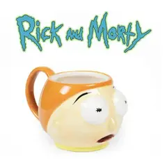GENERICO - TAZA DE CERAMICA 3D MORTY