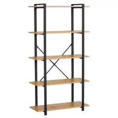 NOVAHUS - Estante 5 niveles 150x80x34 cm Industrial