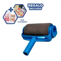 GENERICO - Pack5 Rodillo Practico para Pintar en Azul Y+Regalo Agendita