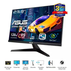 ASUS - Monitor ASUS VY249HGR Eye Care 24 FHD 1920 x 1080 IPS 120Hz, 1ms