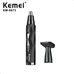 KEMEI - Recortador De Vello Nasal Oido Km-6673 2 En 1