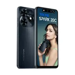 TECNO MOBILE - Celular Tecno Spark 20C 128GB ROM + 16GB RAM 8GB+8GB EXTENDED - Negro