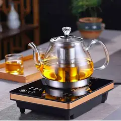 GENERICO - TETERA PARA INFUSIONES DE VIDRIO 1 LITRO