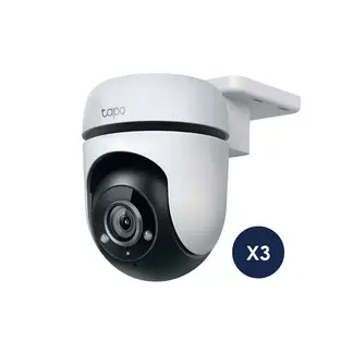 TP LINK - Kit de 3 Cámara de Seguridad Tapo C500 Full HD para exterior con rotación 360